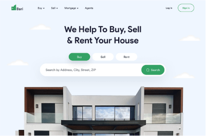 Real Estate Website Development